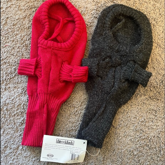 2 Dog Sweaters by Doggiduds Extra Small - Picture 3 of 4